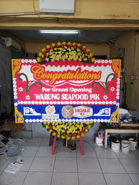 Papan Bunga Ucapan Selamat Universitas Esa Unggul